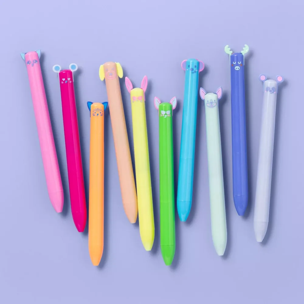 10pk Ballpoint Character Pen Set - More Than Magic